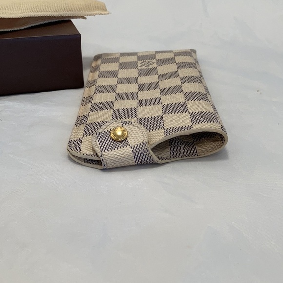 LOUIS Vuitton Damier Etui Lunettes Glasses case - Picture 6 of 12
